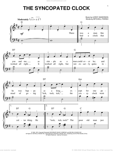 The Syncopated Clock
