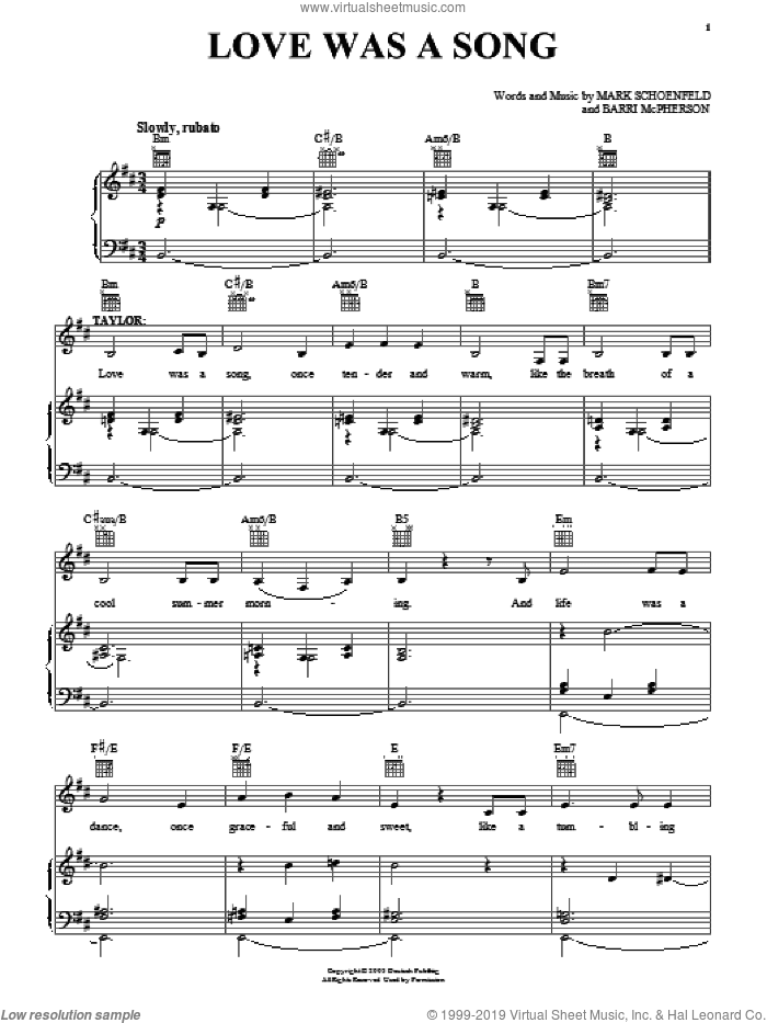 Love Was A Song