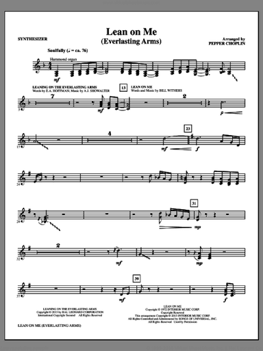 Lean on Me (Everlasting Arms)