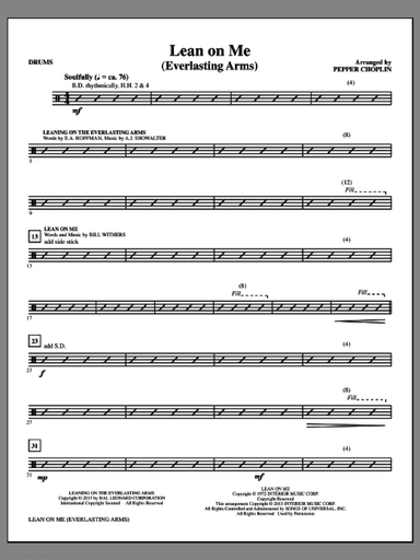 Lean on Me (Everlasting Arms)