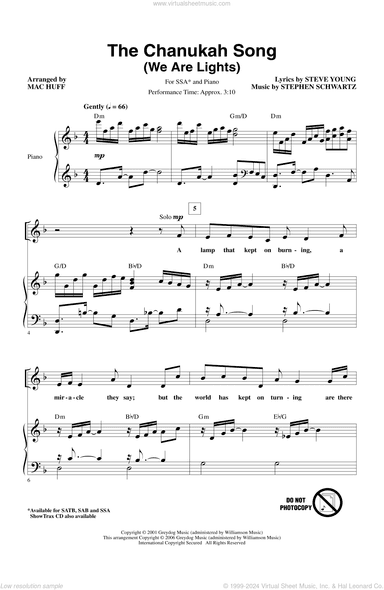 The Chanukah Song (We Are Lights)
