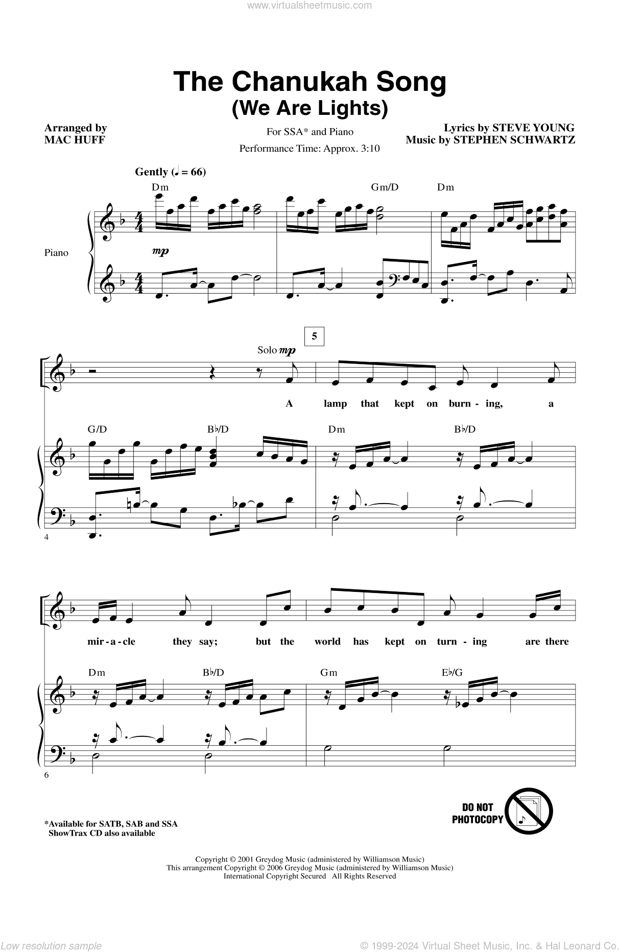 The Chanukah Song (We Are Lights)
