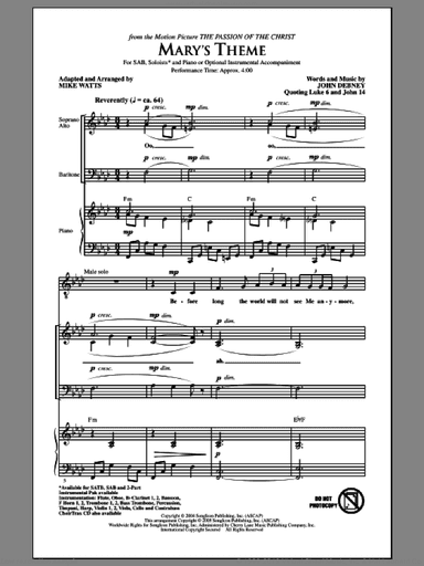 Mary's Theme