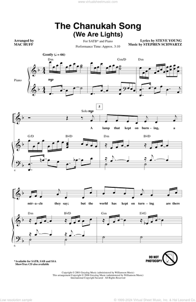 The Chanukah Song (We Are Lights)