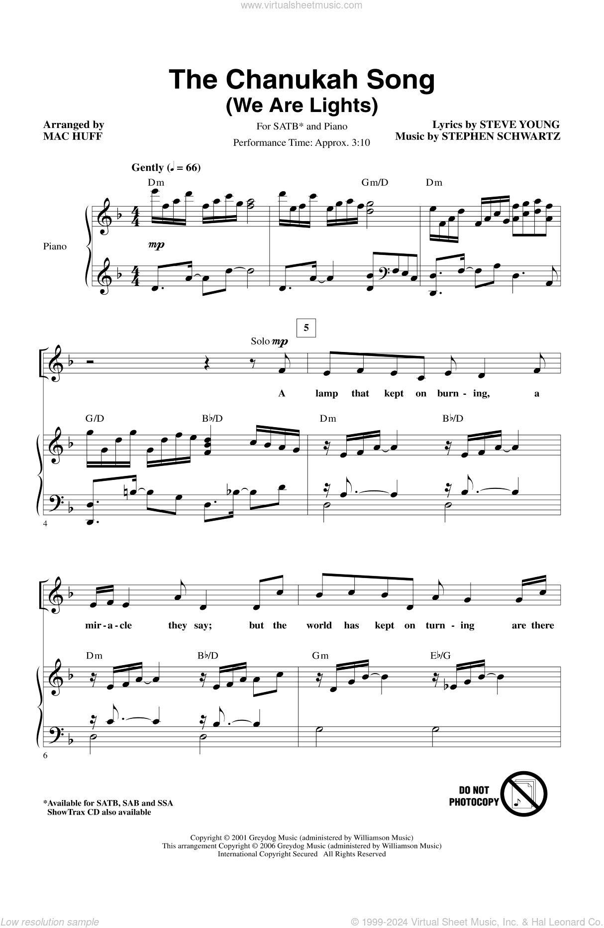 The Chanukah Song (We Are Lights)