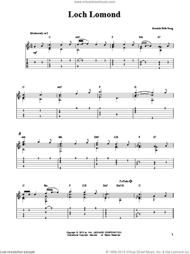 Loch Lomond (arr. Mark Phillips)