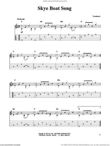 The Skye Boat Song (arr. Mark Phillips)