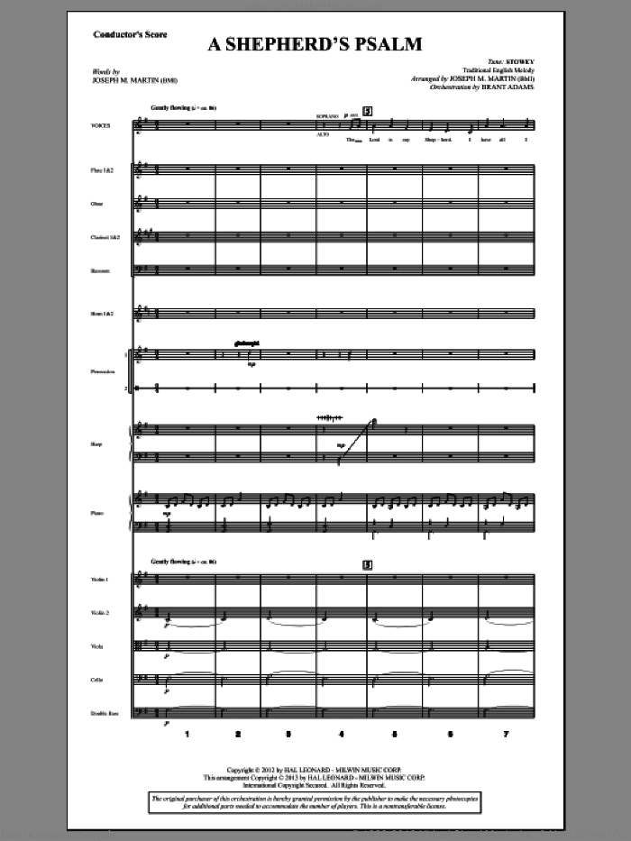 A Shepherd's Psalm (COMPLETE)