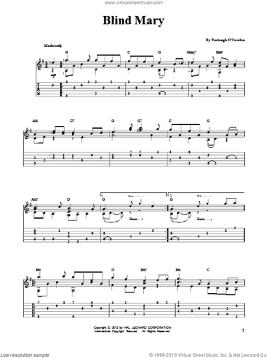 Blind Mary (arr. Mark Phillips)