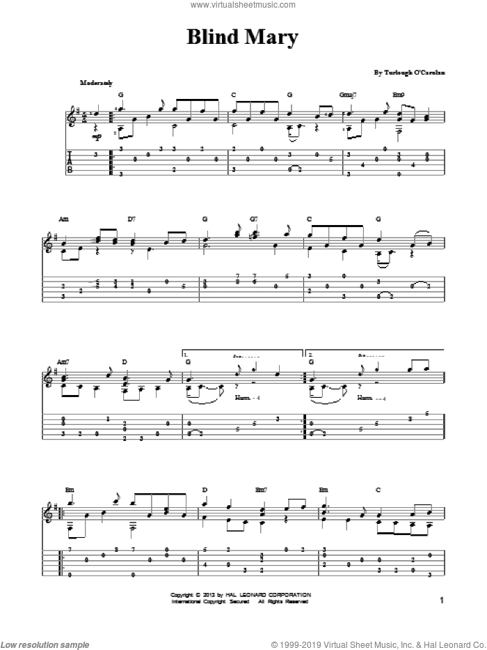 Blind Mary (arr. Mark Phillips)
