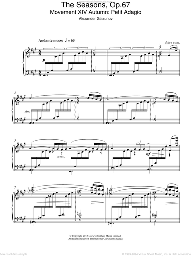 The Seasons Op.67