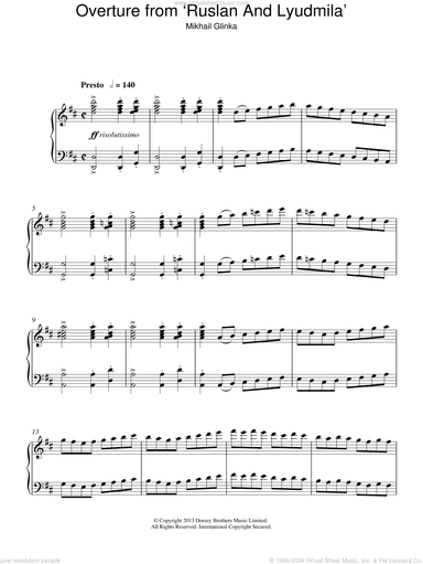 Overture from "Ruslan And Ludmila"