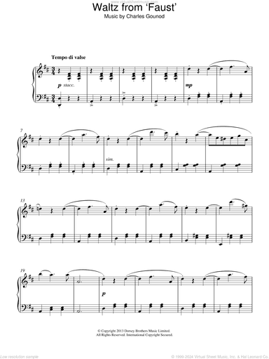Waltz From Faust
