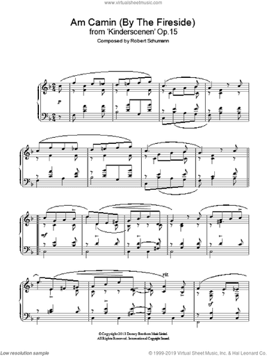 Am Camin (By The Fireside) from 'Kinderscenen' Op.15 No. 8