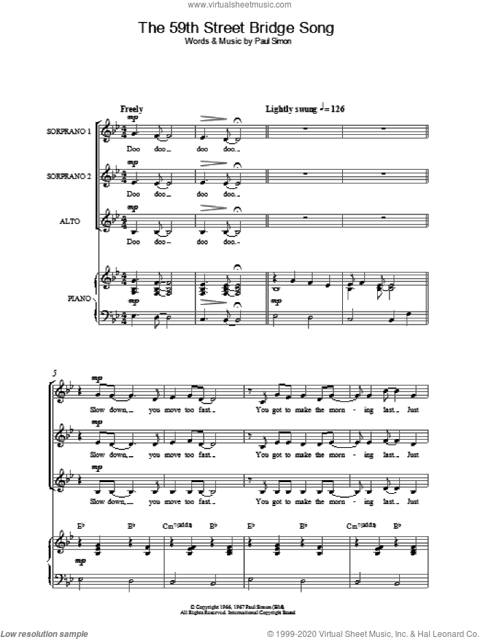 The 59th Street Bridge Song (Feelin' Groovy)