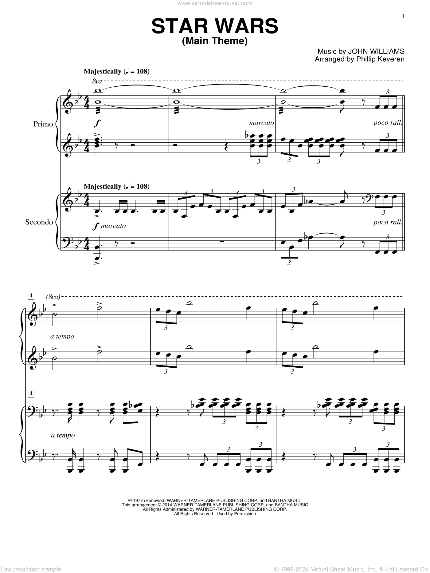 Star Wars (Main Theme) (arr. Phillip Keveren)