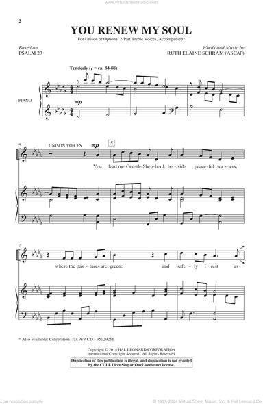You Renew My Soul
