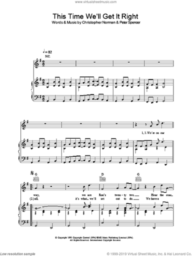 This Time (We'll Get It Right)