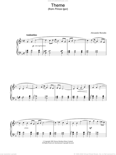 Theme From Prince Igor