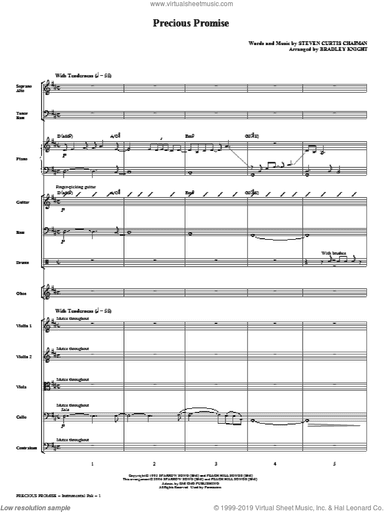 Precious Promise (complete set of parts)