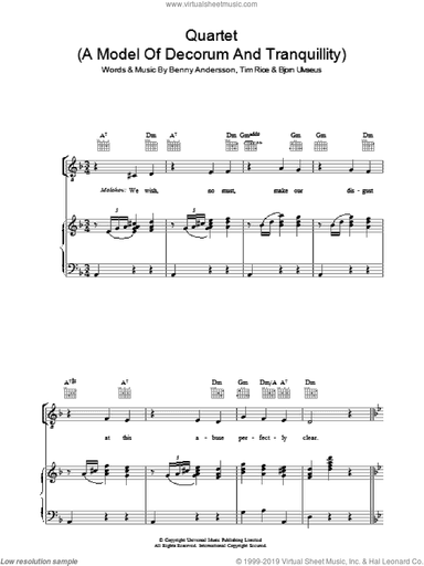 Quartet (A Model Of Decorum And Tranquillity)
