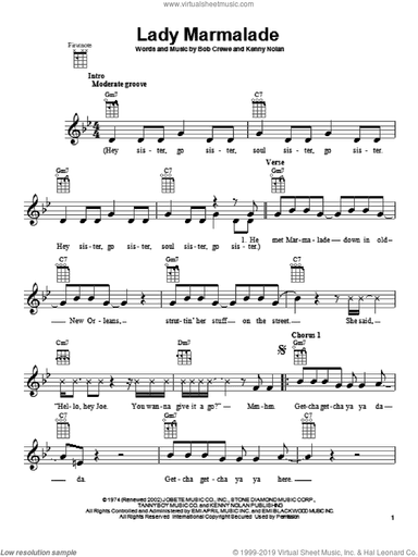 Lady Marmalade