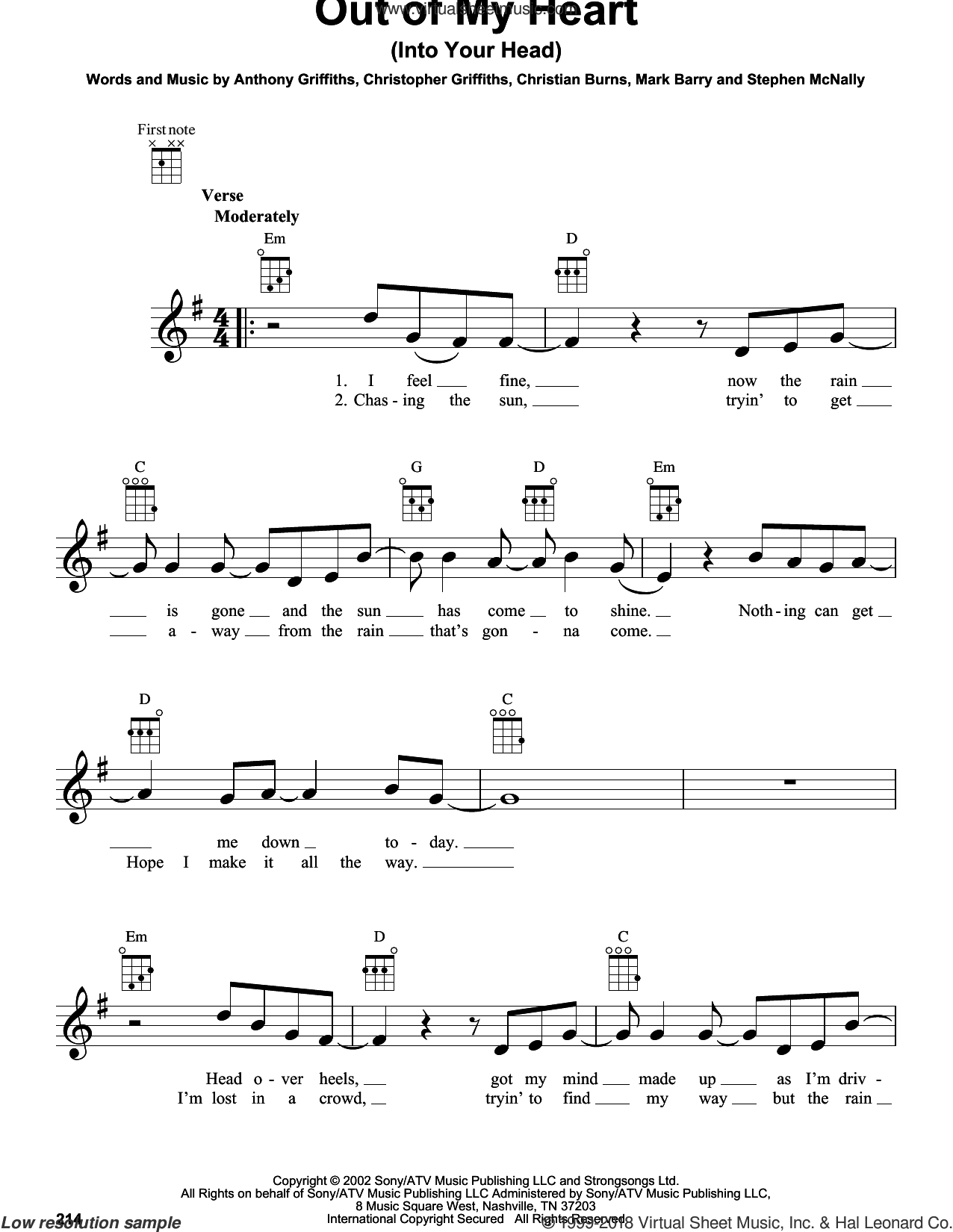 Out Of My Heart (Into Your Head)