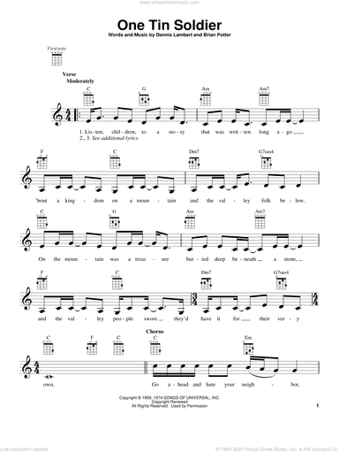 One Tin Soldier