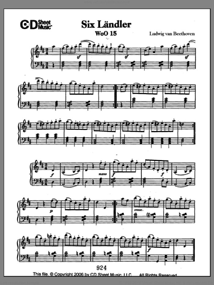 Landler (6), Woo 15