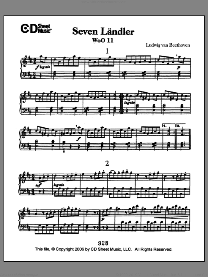 Landler (7), Woo 11