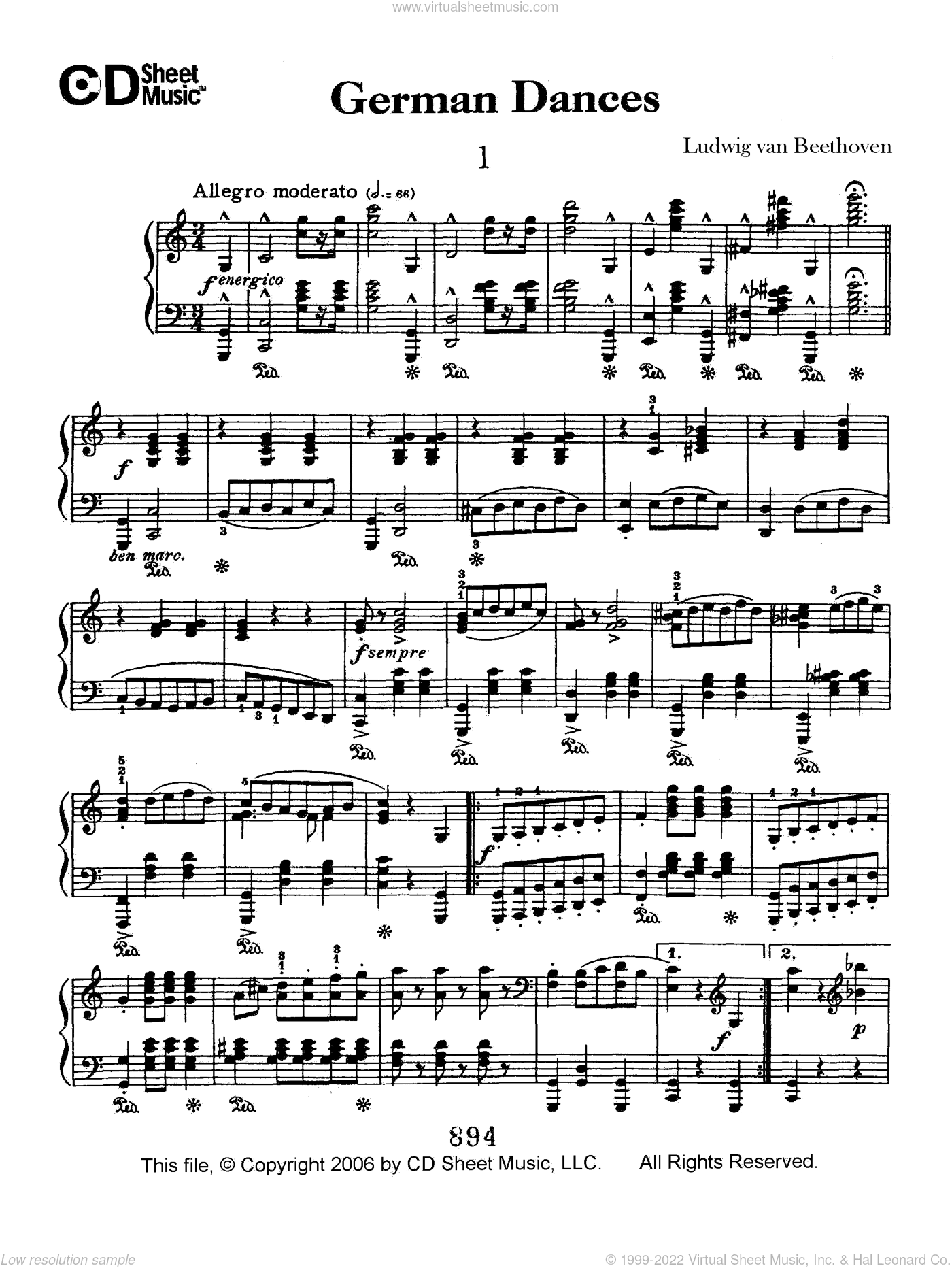 German Dances (3)