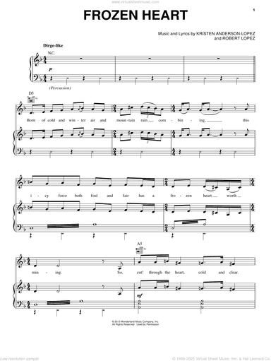 Frozen Heart (from Disney's Frozen)