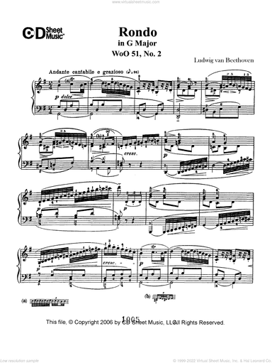 Rondo in G Major, Op. 51, No. 2