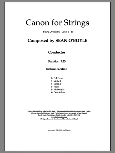 Canon for Strings (COMPLETE)