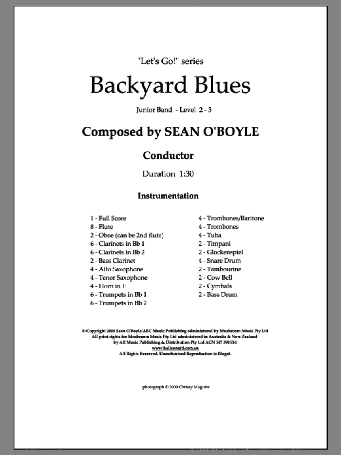 Backyard Blues (COMPLETE)