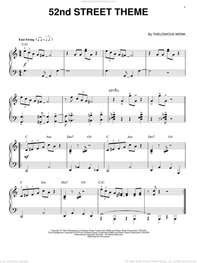52nd Street Theme