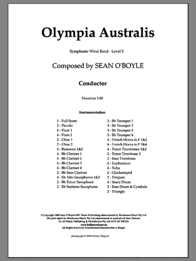 Olympia Australis (Symphonic Wind Band) (COMPLETE)