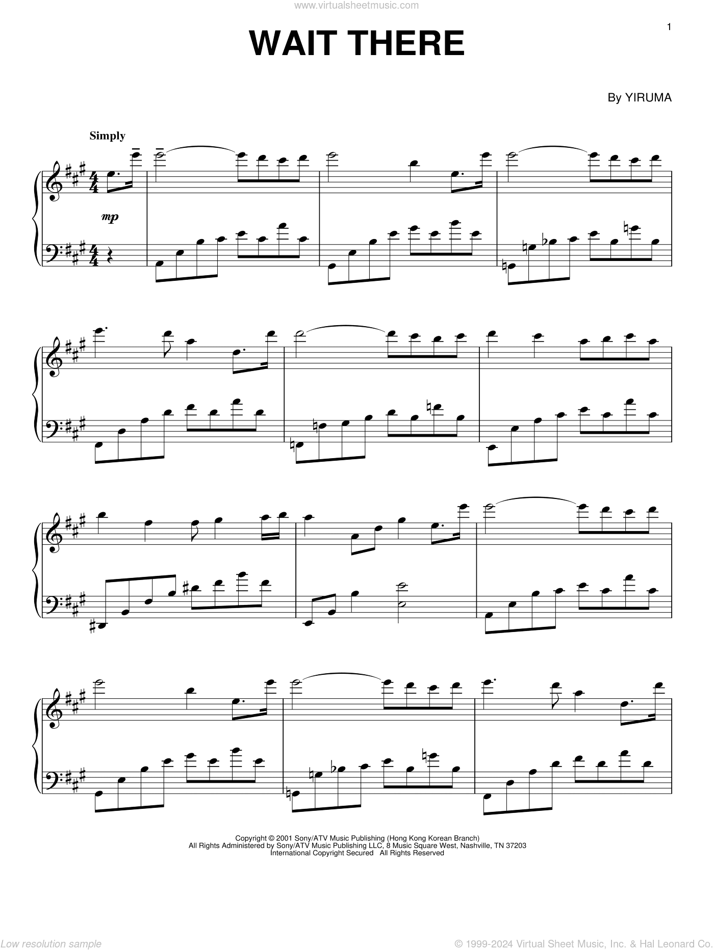 Wait There, (intermediate)