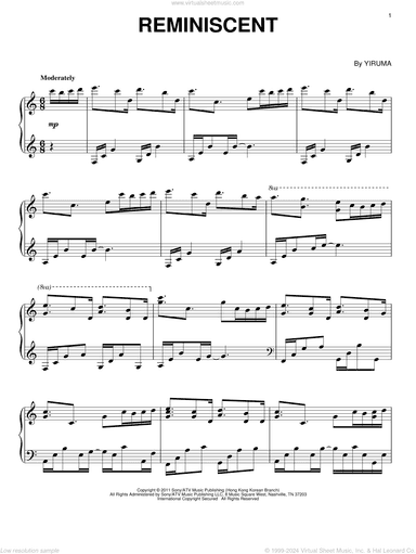 Reminiscent, (intermediate)