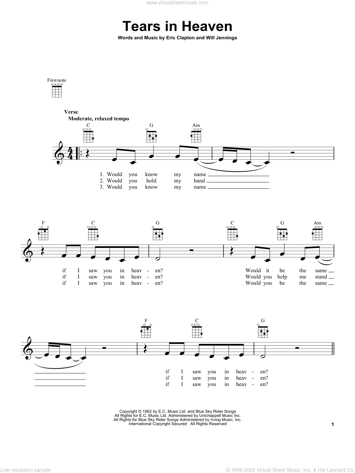 Tears In Heaven