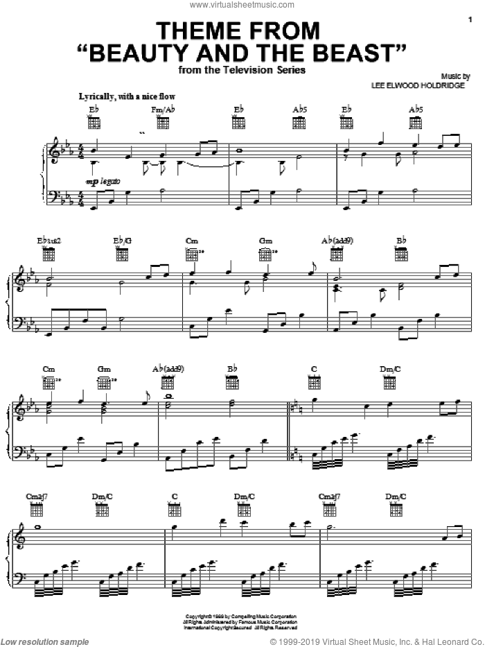 Theme from Beauty And The Beast
