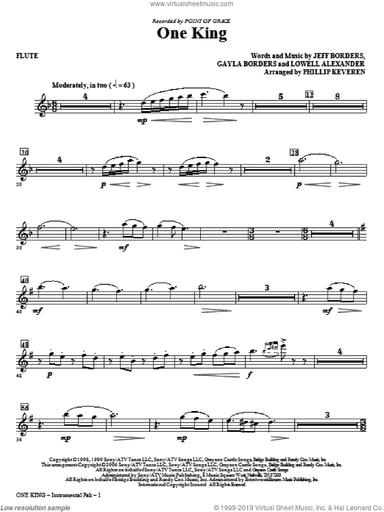 One King (arr. Phillip Keveren)
