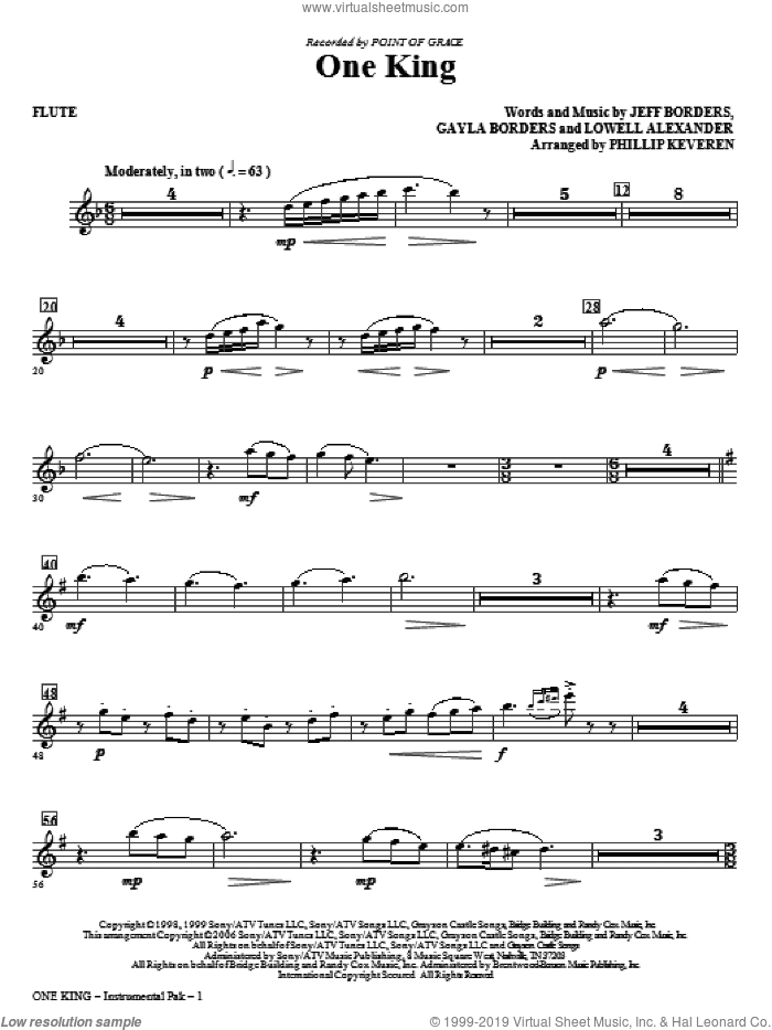 One King (arr. Phillip Keveren)