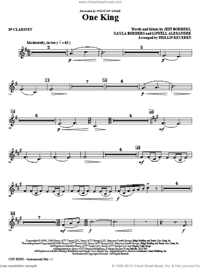 One King (arr. Phillip Keveren)