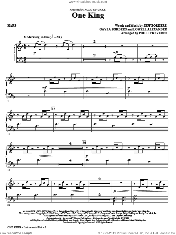 One King (arr. Phillip Keveren)