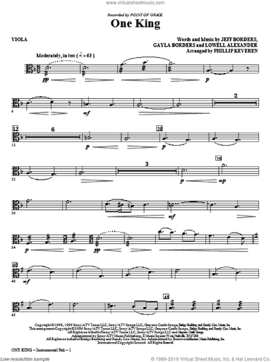 One King (arr. Phillip Keveren)