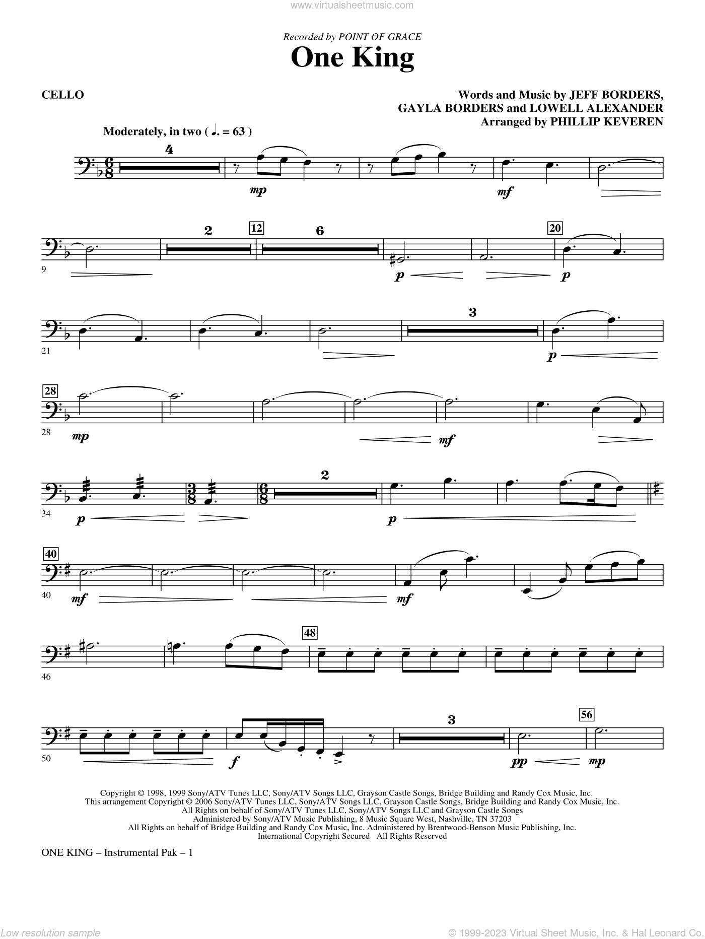 One King (arr. Phillip Keveren)