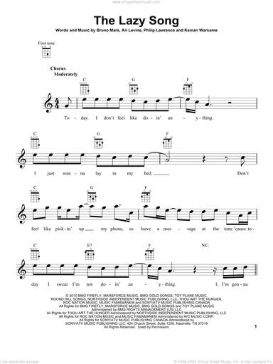 The Lazy Song