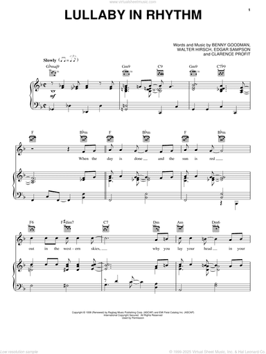 Lullaby In Rhythm