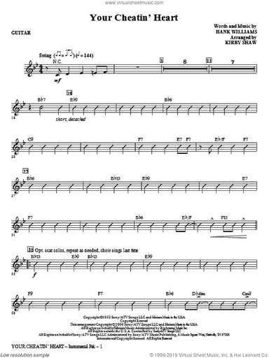 Your Cheatin' Heart (complete set of parts)